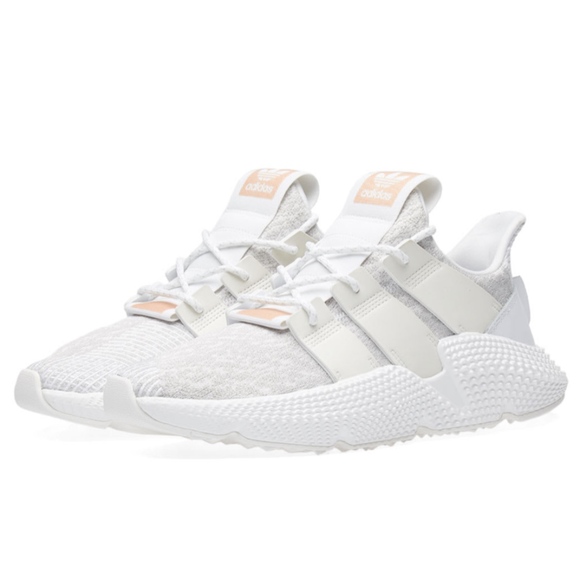 adidas prophere white grey